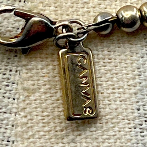 Bohemian Agate Chip & Faux Pearl Necklace With Brass Accents.  A88 - Picture 10 of 11